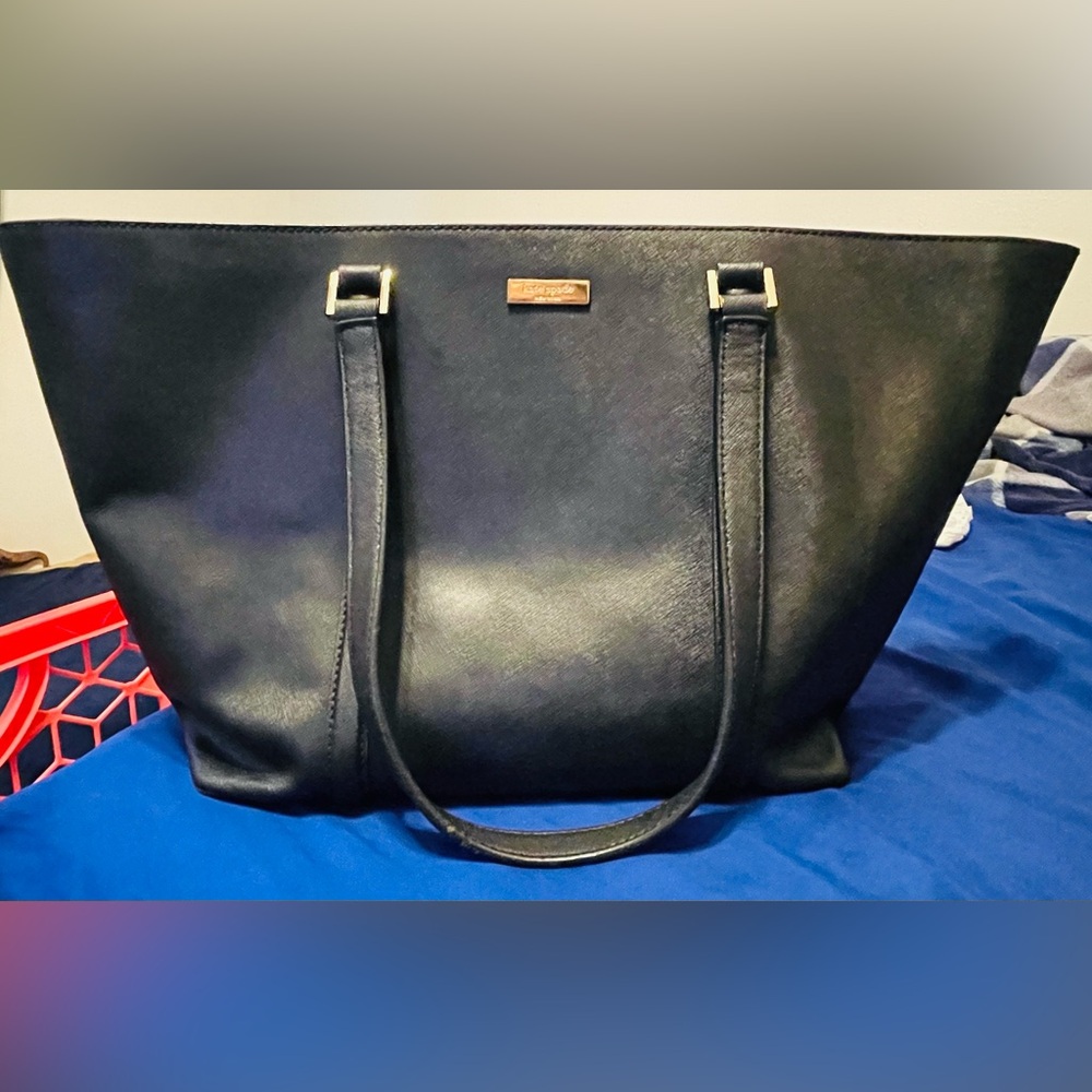 Kate Spade Saffiano Black Tote Bag